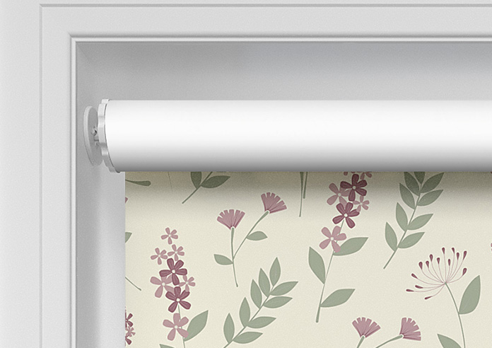 Retro Floral, Orchid Pink - Twist&Fit Roller Blind - Image 10